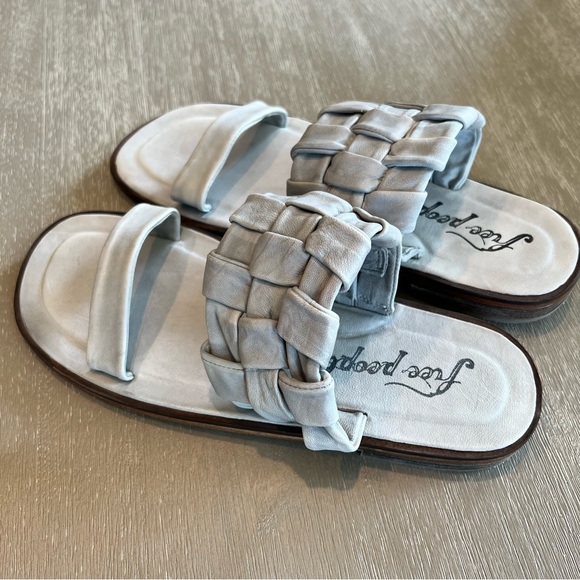 SOLD Free People FP Movement woven river flat sandal size 38 / 8 - Picture 2 of 8